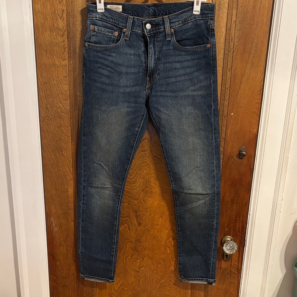 Levi's Dark Blue Skinny Jeans for Men